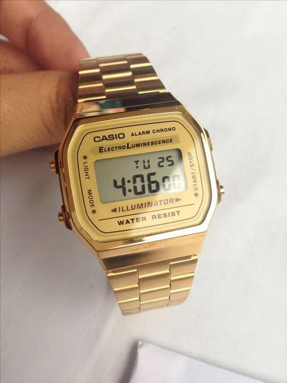 Casio Gold Watch